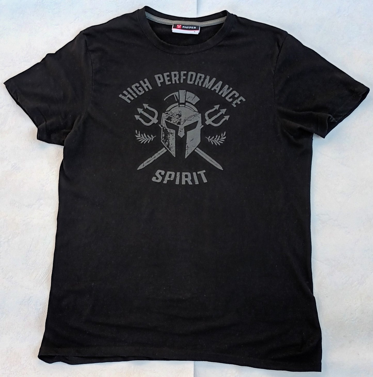 T-SHIRT NOIR - HIGH  PERFORMANCE  SPIRIT